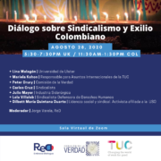 Diálogo sobre Sindicalismo y Exilio Colombiano