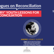 Critical Dialogue on Reconciliation: “To-Be-History” Youth Lessons for Reconciliation