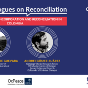 Textile Making, Reincorporation and Reconciliation in Colombia