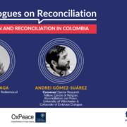 Youth, Education and Reconciliation in Colombia